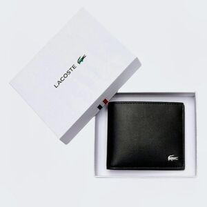 Lacoste Black Leather Wallet